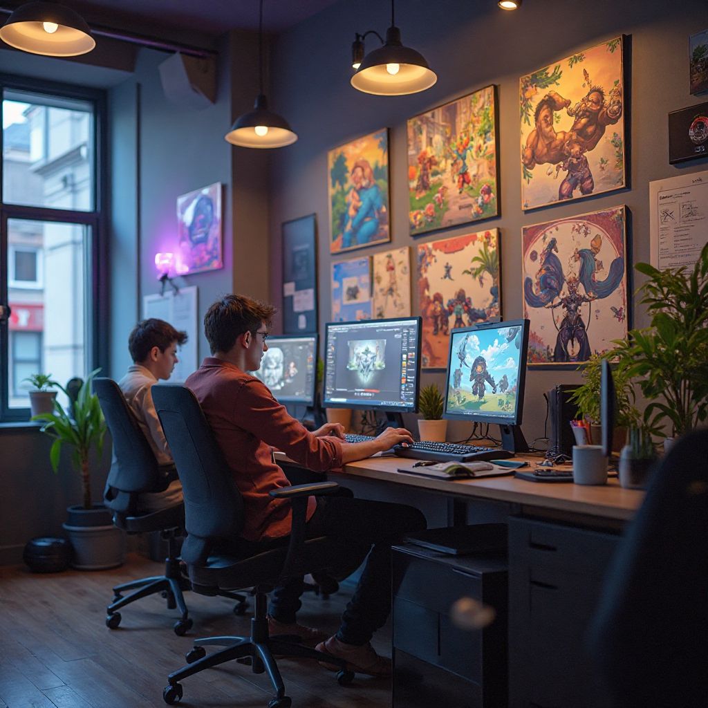 Game development studio