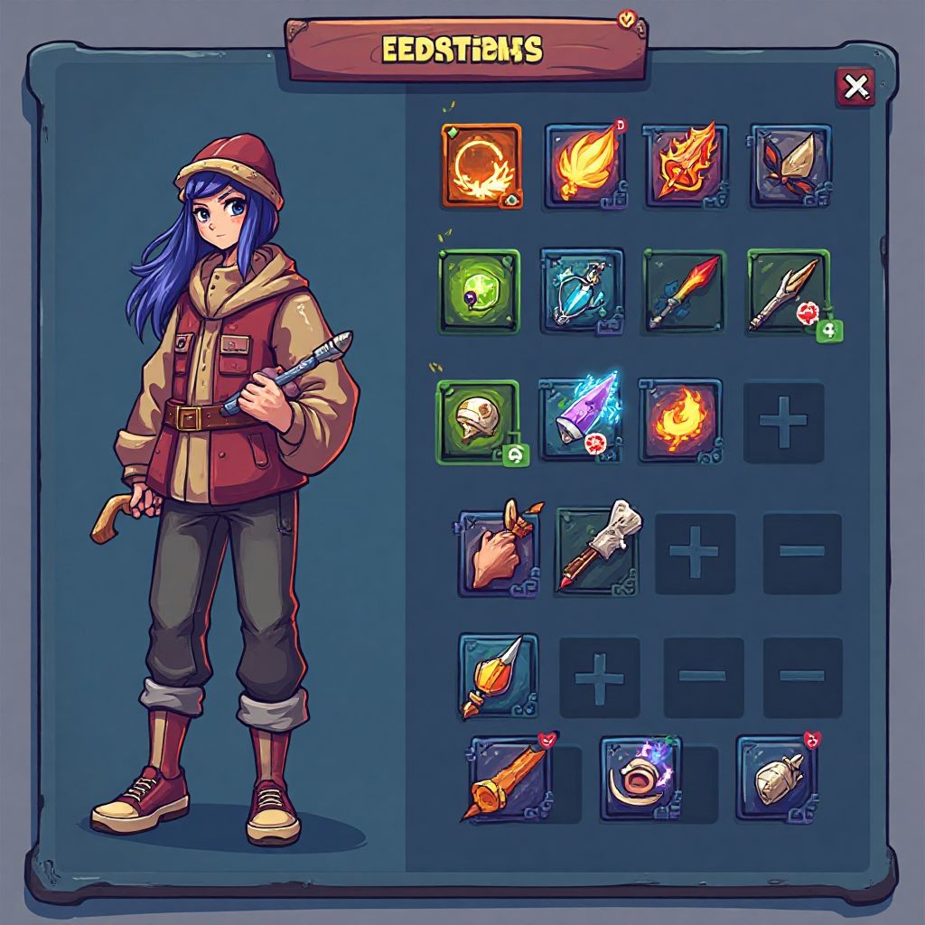 Character progression system